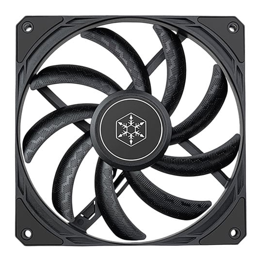 SilverStone Air Slimmer 140mm 1 Black PWM Fan Standalone Pack
