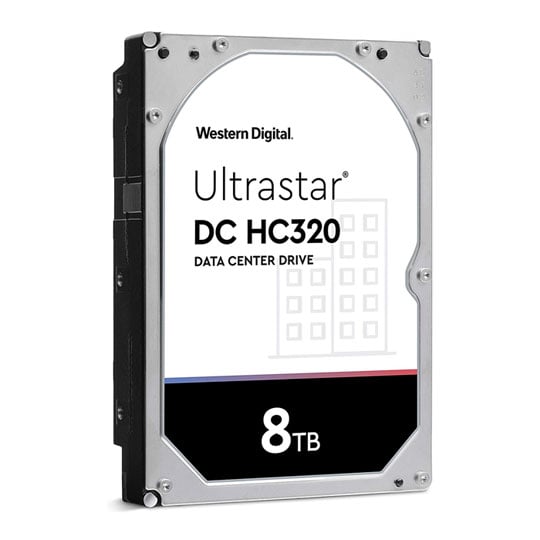 Refurbished WD Ultrastar DC HC320 8TB SATA Enterprise HDD 7200rpm HUS728T8TALE6L4 : image 1
