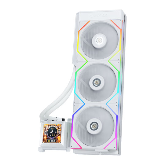 Lian Li Hydroshift LCD 360TL White All-in-One Liquid CPU Cooler : image 2