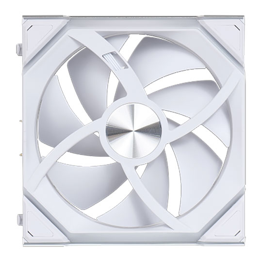 Lian Li UNI FAN SL Wireless Reverse Blade 120mm ARGB PWM Fan White 3PK With Hub : image 3