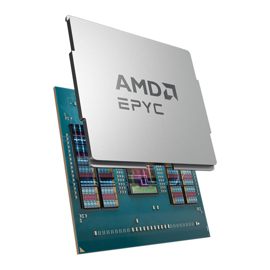AMD 64 Core Zen 5 EYPC™ 9555 Single/Dual Socket OEM Server CPU/Processor : image 4