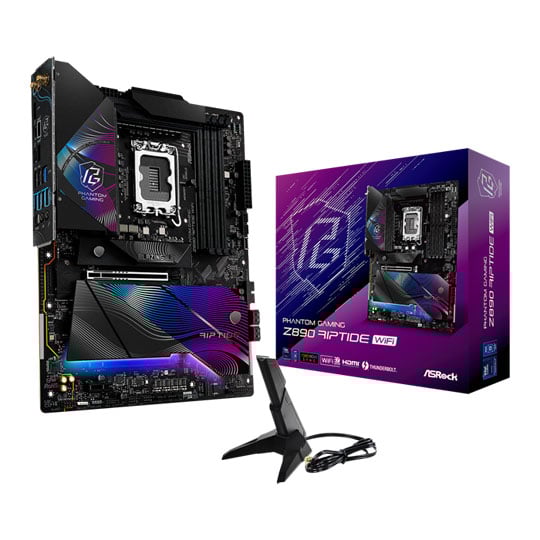 ASRock Z890 RIPTIDE WIFI DDR5 PCIe 5.0 ATX Motherboard