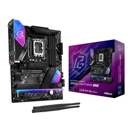 ASRock Z890 LIGHTNING WIFI DDR5 PCIe 5.0 ATX Motherboard