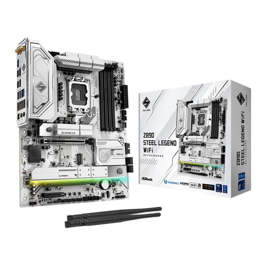 ASRock Z890 STEEL LEGEND WIFI DDR5 PCIe 5.0 ATX Motherboard
