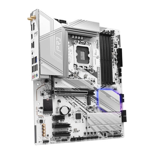 ASRock Z890 PRO RS WIFI WHITE DDR5 PCIe 5.0 ATX Motherboard : image 3