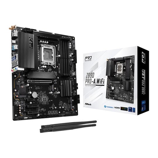 ASRock Z890 Pro-A WiFi DDR5 PCIe 5.0 ATX Motherboard