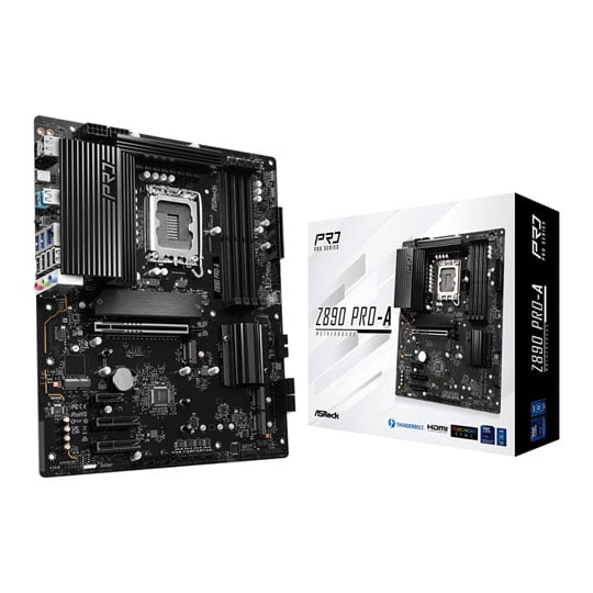 ASRock Z890 Pro-A DDR5 PCIe 5.0 ATX Motherboard