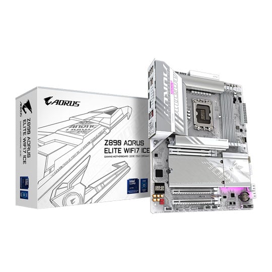 Gigabyte Intel Z890 AORUS ELITE WiFi7 ICE PCIe 5.0 ATX Motherboard