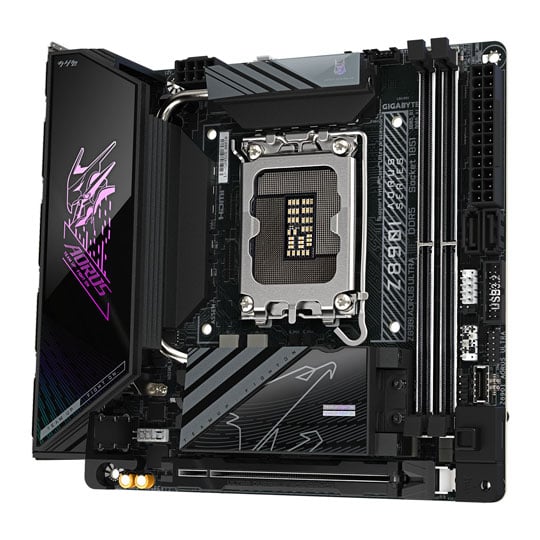 Gigabyte Z890I AORUS ULTRA DDR5 PCIe 5.0 mITX Motherboard : image 3