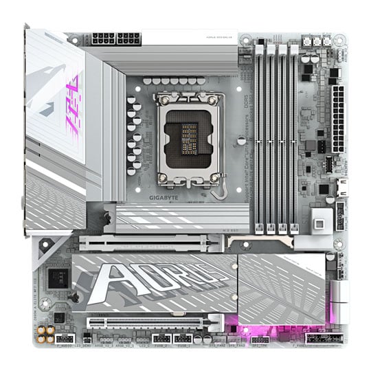 Gigabyte Z890M AORUS ELITE WIFI7 ICE DDR5 PCIe 5.0 mATX Motherboard
