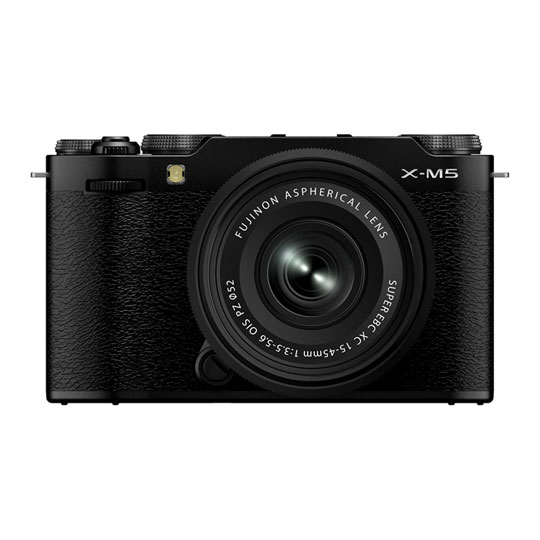 Fujifilm X-M5 with XC15-45mm lens (Black)