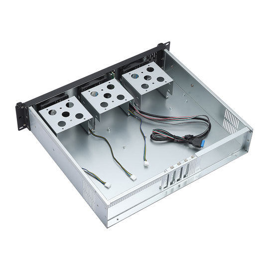 Codegen 2U Rackmount 405mm Deep 3 x 80mm HDB PWM Black Fans Included : image 4