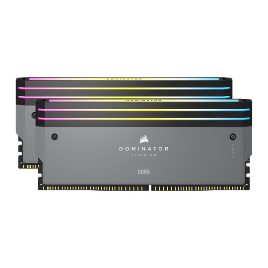 CORSAIR DOMINATOR TITANIUM Grey DDR5 Light Enhancement Kit