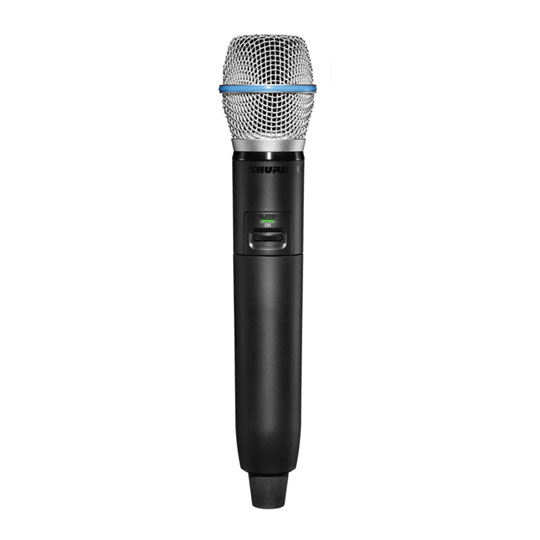 (Open Box) Shure GLXD2+/B87A-Z4 Digital Wireless Dual Band Handheld Transmitter