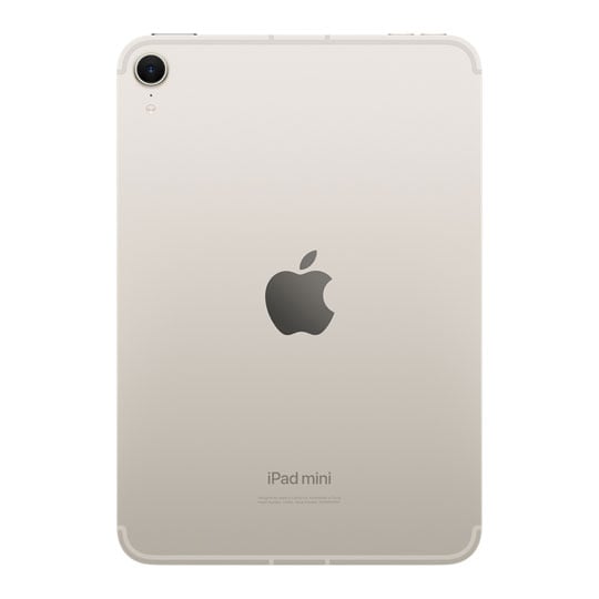 Apple iPad Mini 7 8.3" 512GB Starlight WiFi + Cellular Tablet