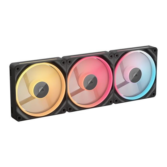CORSAIR iCUE LINK LX120-R RGB 120mm PWM Reverse Fans Starter Kit