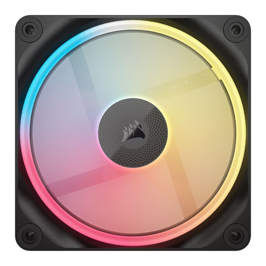 Corsair iCUE LINK LX120-R RGB 120mm PWM Reverse Single 120mm Fan Expansion Kit - Black