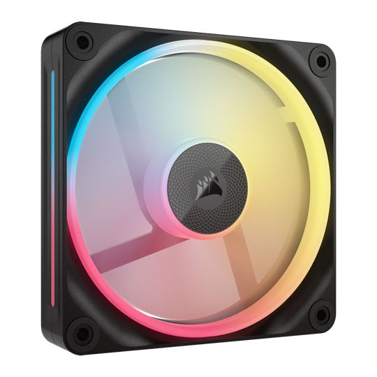 CORSAIR iCUE LINK LX120-R RGB 120mm PWM Reverse Single 120mm Fan Expansion Kit - Black : image 3