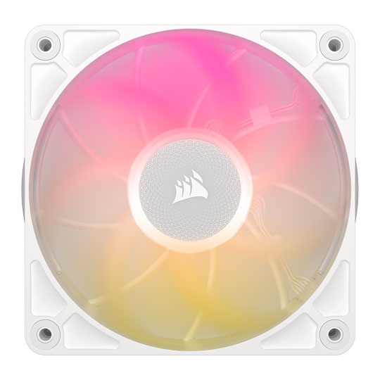 Corsair iCUE LINK RX120 MAX RGB White 120mm PWM Thick Fan Starter Kit 3 Pack : image 3