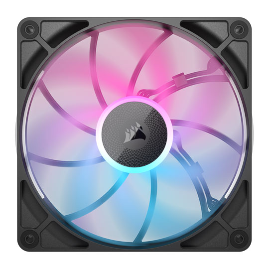 Corsair iCUE LINK RX140 MAX RGB Black 140mm PWM Thick Fan Starter Kit 2 Pack : image 3