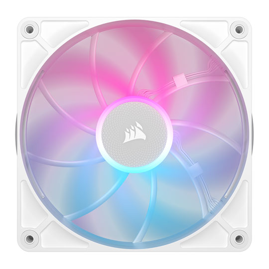 Corsair iCUE LINK RX140 MAX RGB White 140mm PWM Thick Fan Starter Kit 2 Pack : image 3