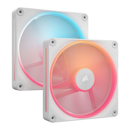 CORSAIR iCUE LINK LX140-R RGB 140mm PWM Reverse Fans Starter Kit - White