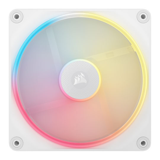 Corsair iCUE LINK LX140-R RGB 140mm PWM Reverse Single 140mm Fan Expansion Kit - White