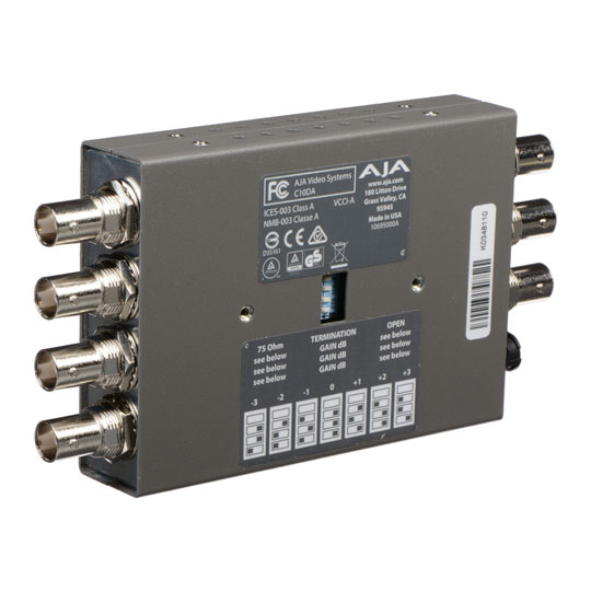 AJA Analog Video 1x6 Distribution Amplifier