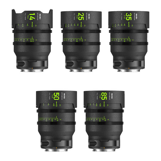 NiSi Athena Prime Lens Set (L Mount)
