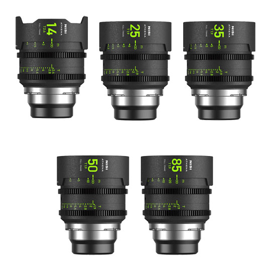 NiSi Athena Prime Lens Set (PL Mount)