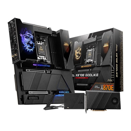 MSI MEG X870E Godlike AM5 DDR5 PCIe 5.0 E-ATX Enthusiast Motherboard