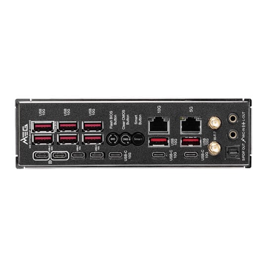 MSI MEG X870E Godlike AM5 DDR5 PCIe 5.0 E-ATX Ultimate Enthusiast Motherboard : image 4