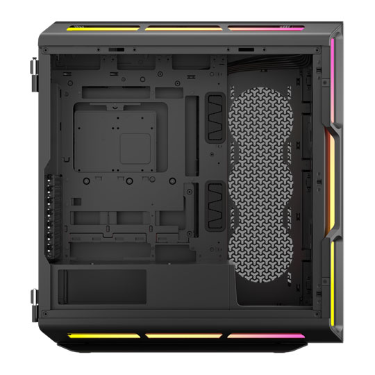 Corsair iCUE LINK 5000T LX Black Tempered Glass ARGB Mid-Tower ATX PC Case
