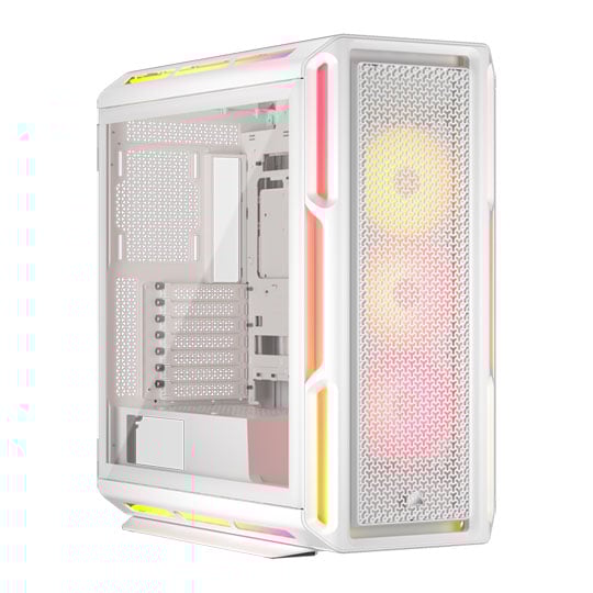 Corsair iCUE LINK 5000T LX White Tempered Glass ARGB Mid-Tower ATX PC Case