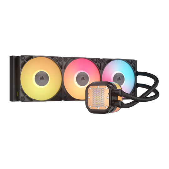 Corsair iCUE LINK TITAN 360 RX LCD 360mm Intel/AMD Black CPU Liquid Cooler