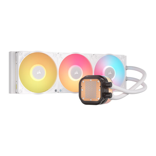 Corsair iCUE LINK TITAN 360 RX LCD 360mm Intel/AMD White CPU Liquid Cooler