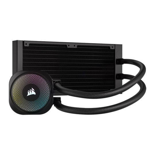 Corsair NAUTILUS 240 RS ARGB Intel/AMD CPU Liquid Cooler Black