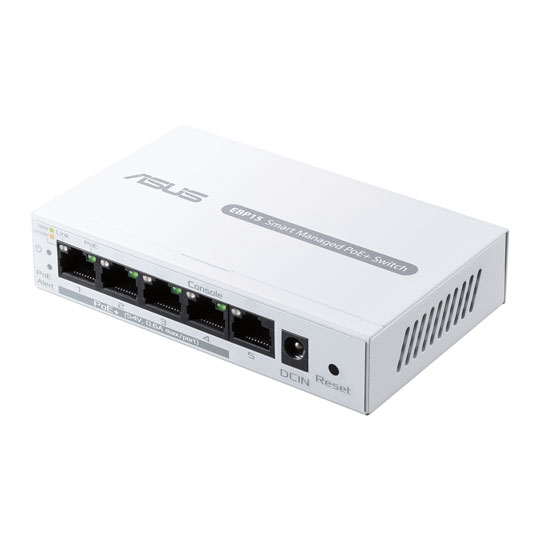 ASUS ExpertWiFi EBP15 5-Port GbE Smart Managed PoE+ Switch : image 3