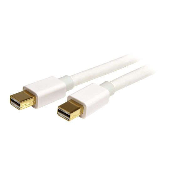 10ft (3m) Mini DisplayPort Cable (Male to Male) - White