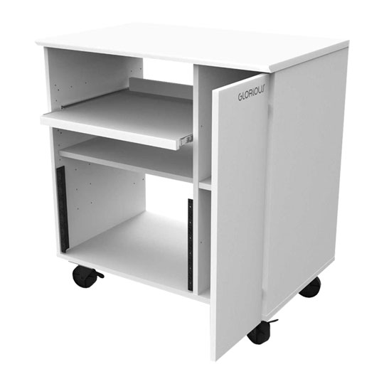 Glorious - Modular Side Rack - White