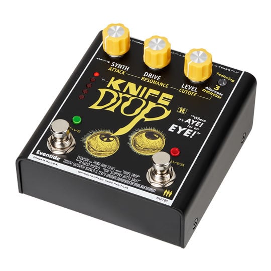 Eventide Knife Drop Fuzz Octave Synth Pedal