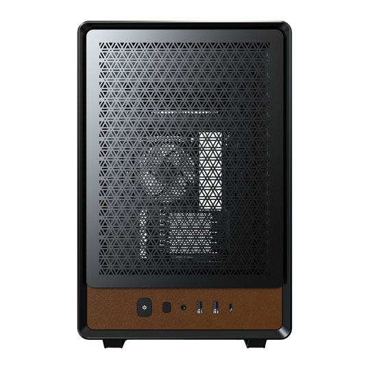 Montech Heritage Pro Black Tempered Glass/Leather MicroATX Case : image 3