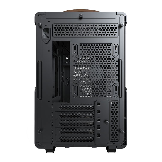 Montech Heritage Pro Black Tempered Glass/Leather MicroATX Case : image 4