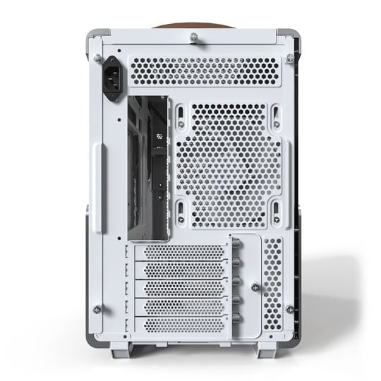 Montech Heritage Pro White Tempered Glass/Leather MicroATX Case : image 4
