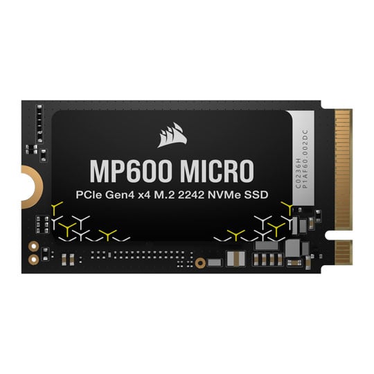 Corsair MP600 MICRO 2TB M.2 (2242) PCIe Gen 4 NVMe SSD/Solid State Drive
