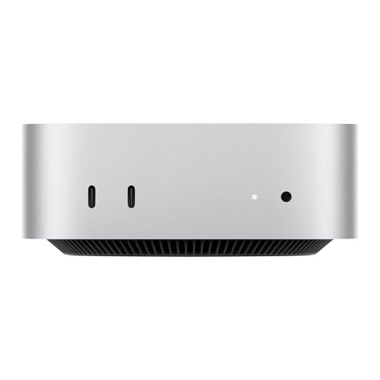 Apple Mac Mini M4 Chip 16GB 256GB SSD TB4 Silver macOS Sequoia (2024)