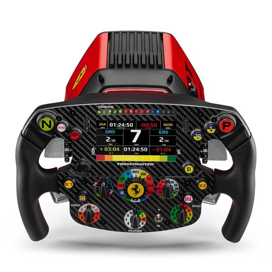 Thrustmaster T818 Ferrari SF1000 Simulator Kit & T-LCM Magnetic & Load Cell Racing Pedal Set Bundle