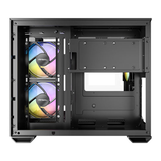 Antec CX600M Trio ARGB micro-ATX Mini Tower Tempered Glass Black PC Gaming Case : image 2
