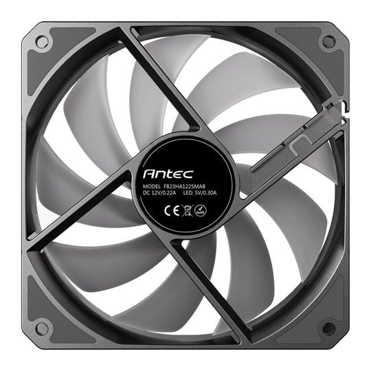 Antec P12 ARGB 120mm PWM Case Fan Black 3PK : image 4