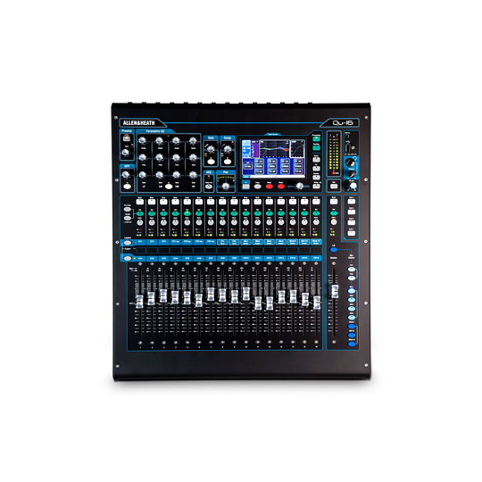 Allen & Heath - Qu-16, Digital Mixer,+ AH AB168 + 30m Reel + Cover : image 2